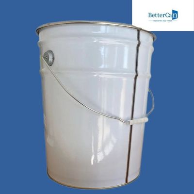 acheter seau 0.28mm de peinture du rond 10l vides avec le couvercle de fleur de crochet online manufacture