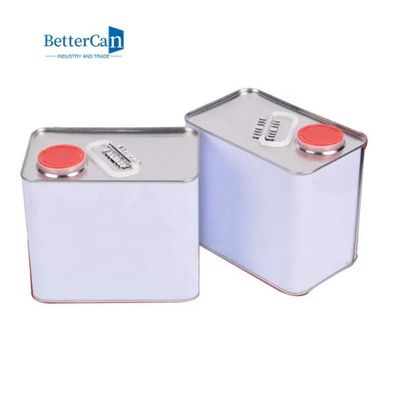 acheter Place Marine Engine Oil Tin peinture Tin Cans de 2 litres avec la couverture de vis online manufacture