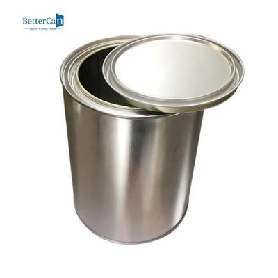 acheter Matériel rond de fer-blanc d'étain de peinture de voiture de 1 gallon avec le couvercle de levier online manufacture