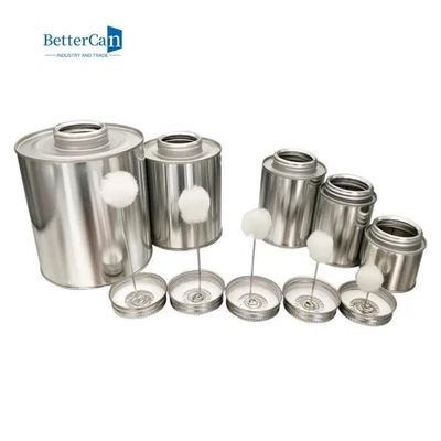 acheter La peinture industrielle ISO9001 étame les bidons en métal de peinture de 250ml avec la brosse online manufacture