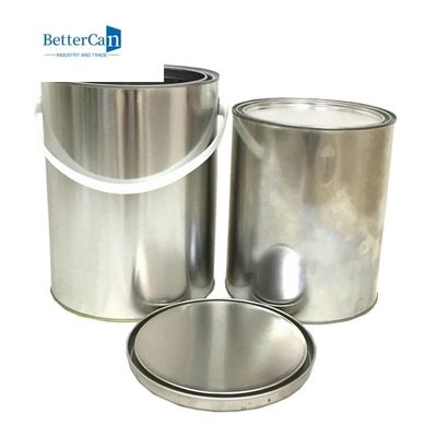 acheter Boîtes hermétiques de peinture de gallon de Tin Recycled Round Empty One de peinture en métal de joint online manufacture