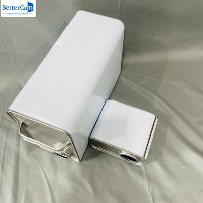 acheter Boîtes de peinture blanche 1 litre Dose de peinture automobile 4 litres Dose de peinture métallique vide online manufacture