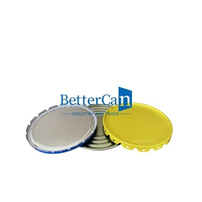 acheter Flower Lug Lid Tin Pail Cover With Foam Strip UN Lid 0.38mm For Tin Can online manufacture