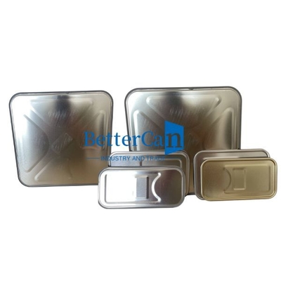 acheter 0.28mm Square Tin Components 18liter Square Gold OEM Tin Accessories online manufacture