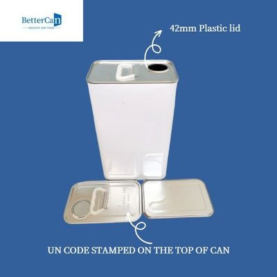 la voiture 4L peignent Tin Leak Proof Rectangular With 42mm que le plastique tirent vers le haut des couvercles