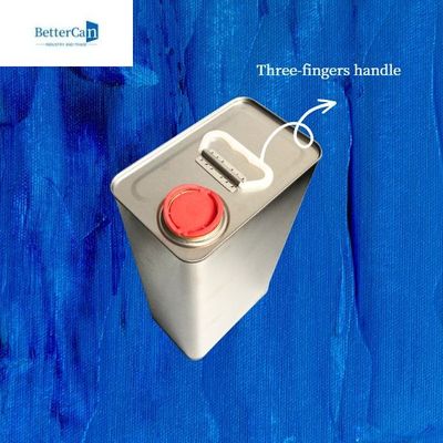 la voiture 4L peignent Tin Leak Proof Rectangular With 42mm que le plastique tirent vers le haut des couvercles
