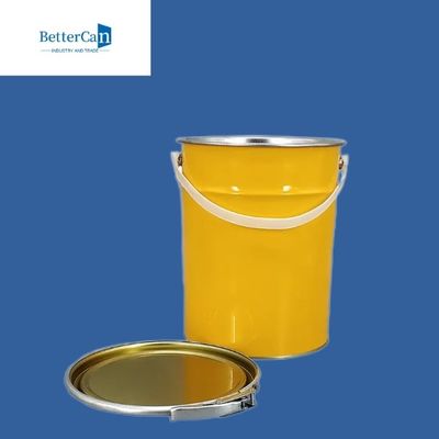 la peinture Pail Round en métal de 0.28mm-0.35mm l'ONU de seau en métal de 5 litres a approuvé