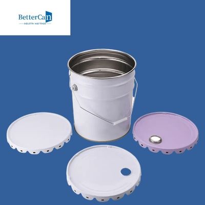 tambour libre de seau de 5 gallons du seau BPA de seau de peinture en métal 16L avec le couvercle
