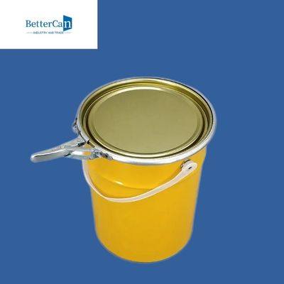 la peinture Pail Round en métal de 0.28mm-0.35mm l'ONU de seau en métal de 5 litres a approuvé