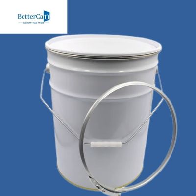 18 litres grand métal Pail Buckets For Chemical Oil de 20 litres