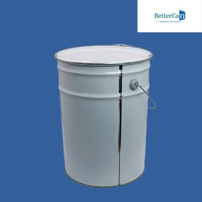seau de peinture en métal du rond 20l Fût métallique de 5 gallons, avec le couvercle à visser