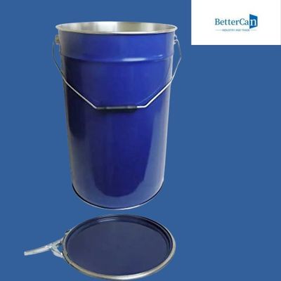 matériel écologique de fer-blanc de Fût métallique du seau 25l de peinture en métal de 0.28mm-0.35mm