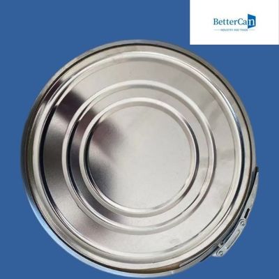 seau de peinture en métal du rond 20l Fût métallique de 5 gallons, avec le couvercle à visser