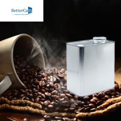 250g Tin Coffee Cans vide, 9OZ le métal Tin Cans With Valve ISO9001 a certifié