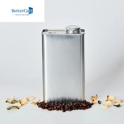 450Gram café Bean Tin 1 livre 16 once Tin Container With One Valve