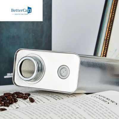 Boîte de grains de café personnalisée 6Oz-26Oz 350g Boîtes à thé rectangulaires
