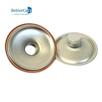 La peinture ISO9001 peut des accessoires, métal rond Tin Cover Lid