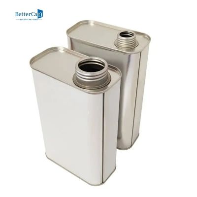 Métal rond Tin Container With Metal Cover du bidon 200ml 500ml d'huile à moteur