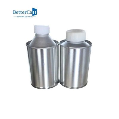L'huile Tin Can Empty 250ml en métal d'OEM peignent des bidons avec le couvercle à visser