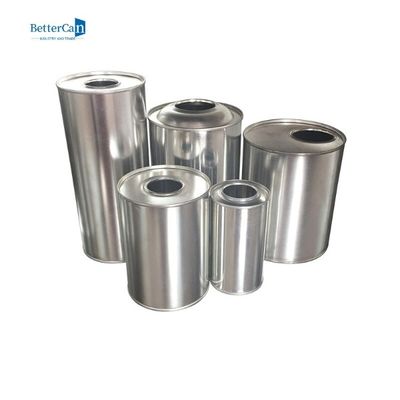 Métal rond Tin Container With Metal Cover du bidon 200ml 500ml d'huile à moteur