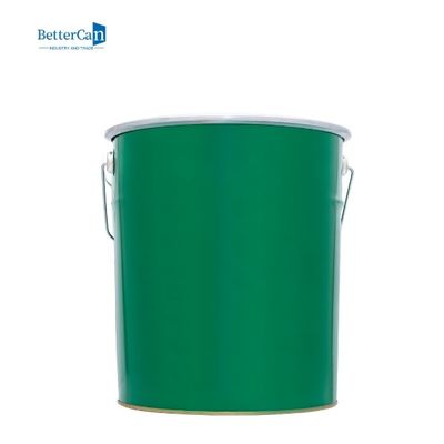 La peinture de 5 gallons peut des boîtes de fer-blanc en métal de Tin Round pour l'emballage de peinture