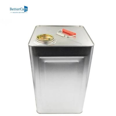 Mesure argentée vide des seaux 0.28mm-0.35mm en métal de place des boîtes 18L 20L de peinture
