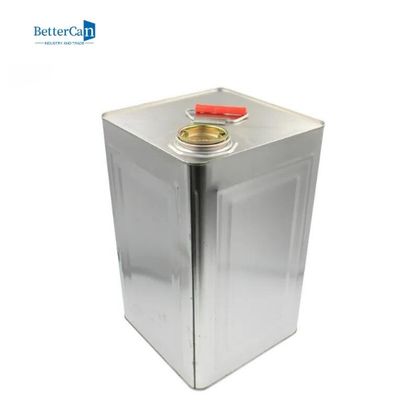 Couvercle adhésif de couverture de bec de Tin Can Square With Oil de peinture de 20 litres