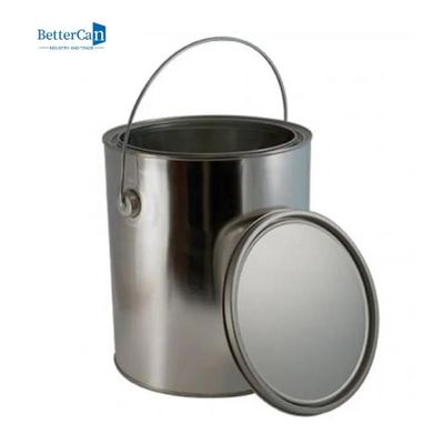 Réutilisez le vieux rectangle de bidons de peinture les boîtes vides de peinture de taille de quart de 5 litres