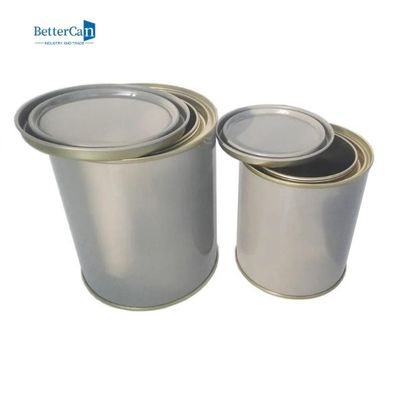 La peinture vide faite sur commande étame 1 litre autour des boîtes des véhicules à moteur de peinture avec le couvercle triple serré