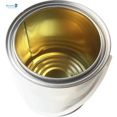 Le métal rond du bidon 5L de peinture de voiture peut avec la serrure de levier Ring Lid ISO9001