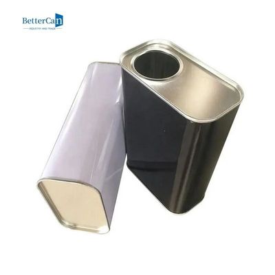 la voiture 1L peignent Tin Plate Cans Square Auto que la peinture peut avec des couvercles de compression