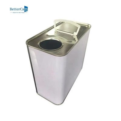 Boîtes en fer blanc de peinture de 2 litres bidons de peinture vides de gallon pour emballer un produit chimique plus mince
