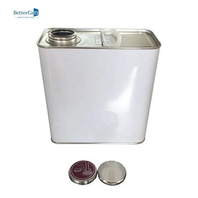 Peinture vide Tin For Thinner Chemical de place de Tin Can 2L de place de chapeau de pression