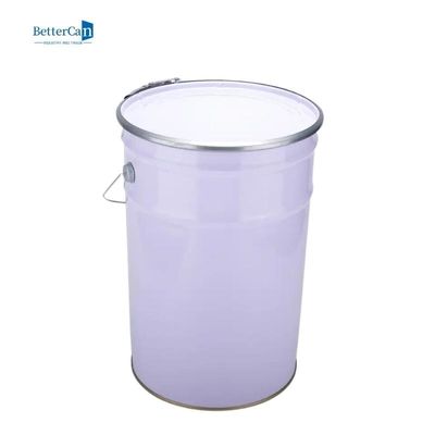 mastic époxyde de coulis de la tuile 25L seau de peinture de 5 gallons vide avec la poignée en métal