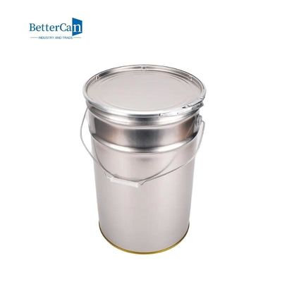 mastic époxyde de coulis de la tuile 25L seau de peinture de 5 gallons vide avec la poignée en métal