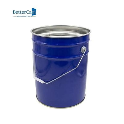 Seaux faits sur commande de 5 gallons autour de seau Pail Stackable Package en métal 10L