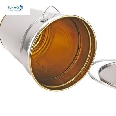Videz les seaux de peinture de 5 gallons, 5 gallons Tin Bucket Pail avec la poignée en métal