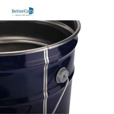 Réutilisez décorer la boîte de peinture bat du tambour du seau noir de la peinture 20L 5 gallons