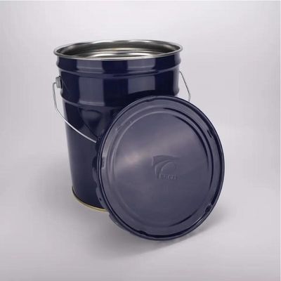 Réutilisez décorer la boîte de peinture bat du tambour du seau noir de la peinture 20L 5 gallons