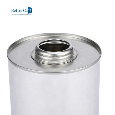 Le rond Tin Can Manufacturer Tinplate Adhesive en métal peut avec Dauber