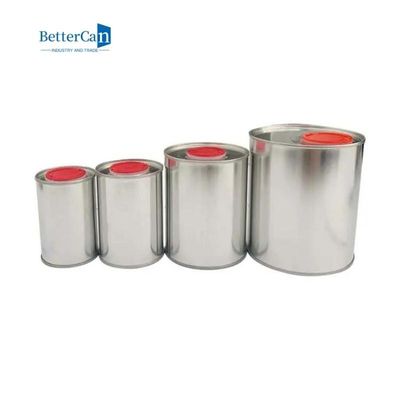1L peignent Tin Can Manufacturer Top Sealed autour des bidons en métal