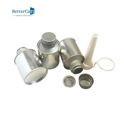boîte en fer blanc 100ml empaquetant les bidons en métal vides ronds pour le ciment de colle