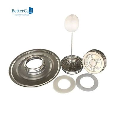 La peinture industrielle ISO9001 étame les bidons en métal de peinture de 250ml avec la brosse
