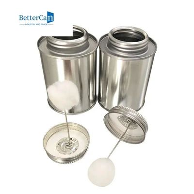 Le PVC collent les bidons industriels 500ml chimiquement résistant Tin Can Supplier de peinture