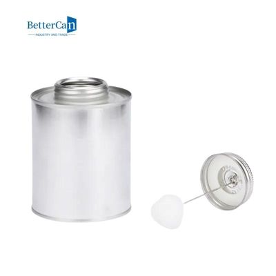 Les bidons industriels de 1 peinture de la pinte 473ml 500g pour le PVC collent avec la brosse à bouchon vissable/boule