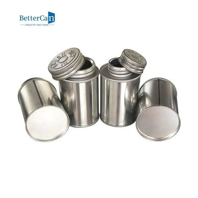 la peinture 118ml industrielle met en boîte les boîtes cylindriques pour l'emballage de ciment de colle de PVC/CPVC