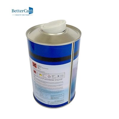 Videz les boîtes de 1 peinture de quart, peignez petit Tin Cans For Hardener Package