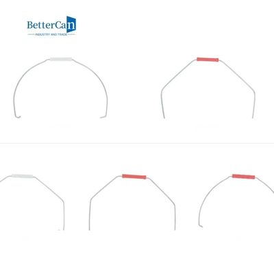 Métal Tin Accessories 0.21mm Tin Container Handle carré