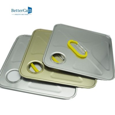 place de 18L 20L Tin Can Parts L237*W237 avec la poignée/chapeau adaptés aux besoins du client