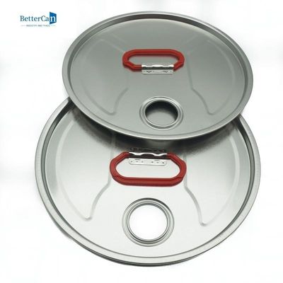 Composants ronds de boîte en fer blanc, fond de seau de fer-blanc avec unling/composé de doublure
